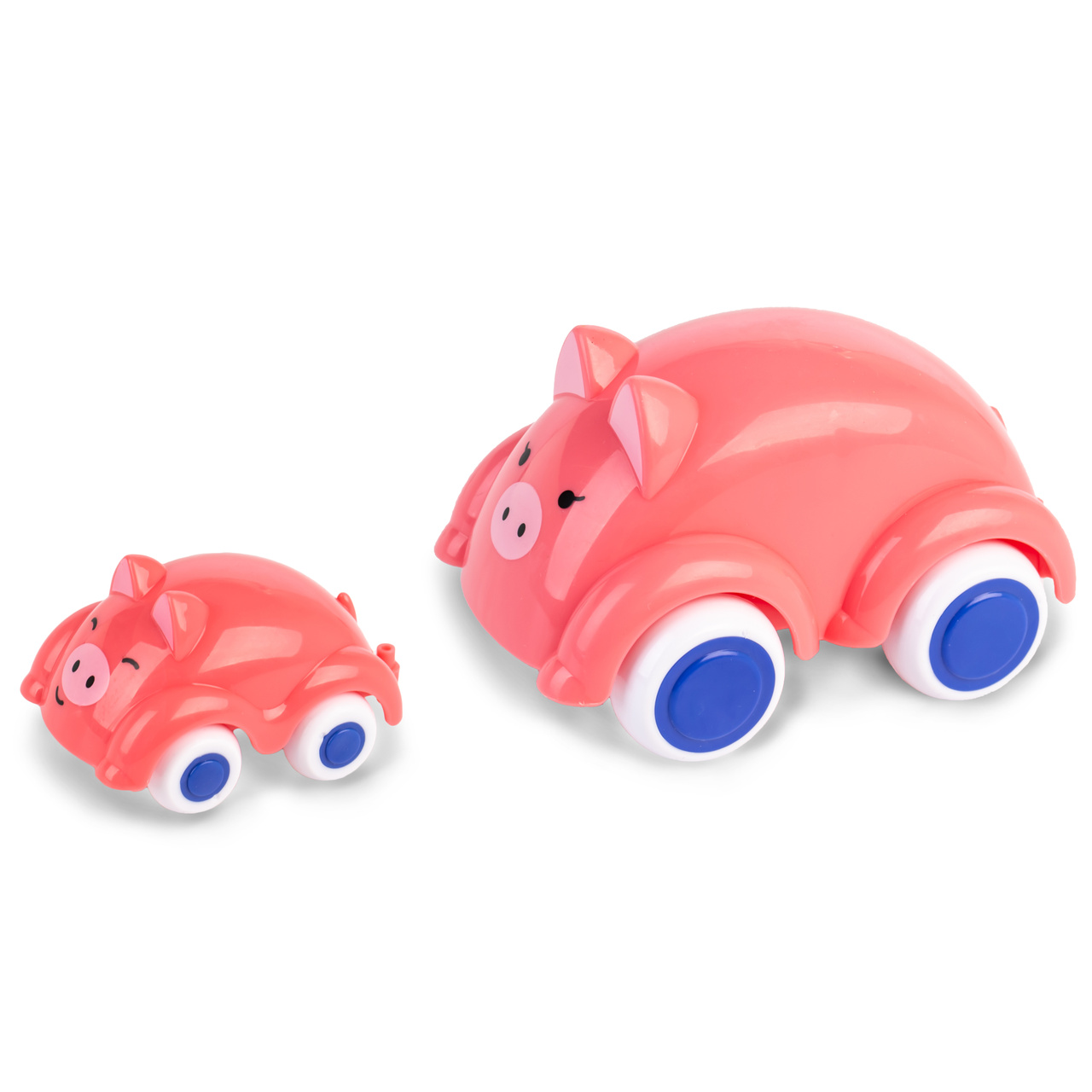 Cute Cars Mom & Baby Pig
