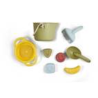 Ecoline Bucket set with sand molds Happy Faces