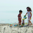 Ecoline Hink med sand- och vattenhjul